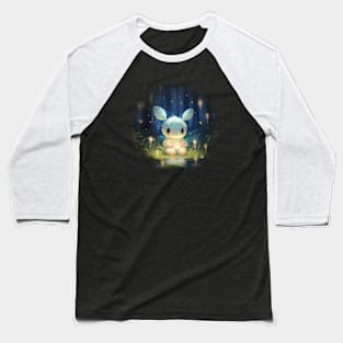 Alone in the mysterious forest Baseball T-Shirt